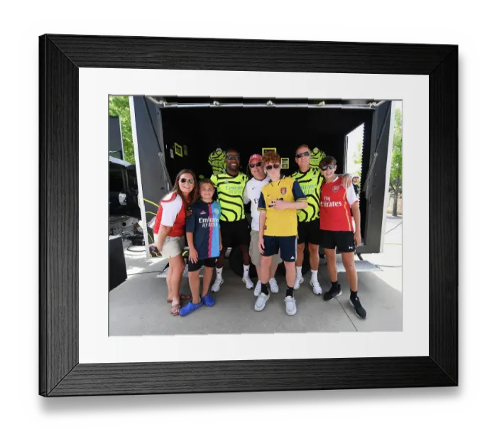 Framed Print : Arsenal Legends Meet & Greet: Arsenal vs Manchester United (2023) Framed Print : Arsenal Legends Meet & Greet: Arsenal vs Manchester United (2023)