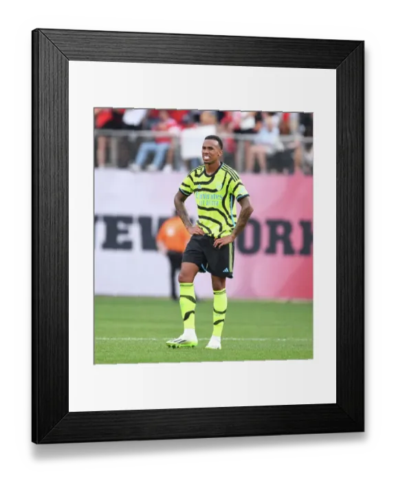 Framed Print : Arsenal vs Manchester United: 2023 Pre-Season Clash at MetLife Stadium