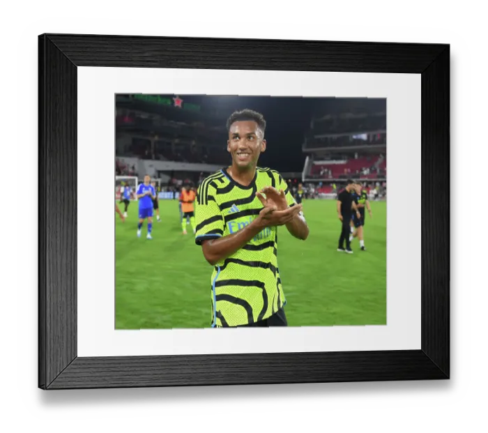 Framed Print : Arsenal FC's Auston Trusty Leads Victory Celebration at 2023 MLS All-Star Game Framed Print : Arsenal FC's Auston Trusty Leads Victory Celebration at 2023 MLS All-Star Game
