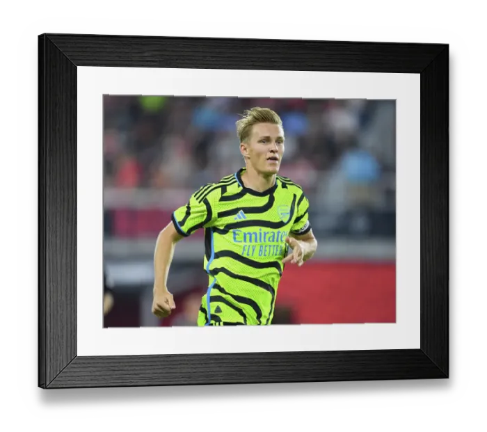 Framed Print : Arsenal Takes on MLS All-Stars in 2023 Framed Print : Arsenal Takes on MLS All-Stars in 2023