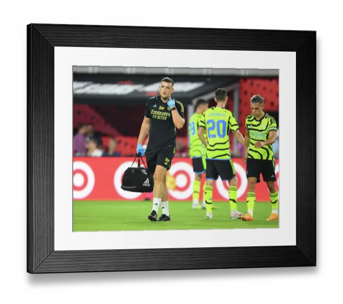 Framed Print : Arsenal FC vs MLS All-Stars: 2023 MLS All-Star Game Framed Print : Arsenal FC vs MLS All-Stars: 2023 MLS All-Star Game