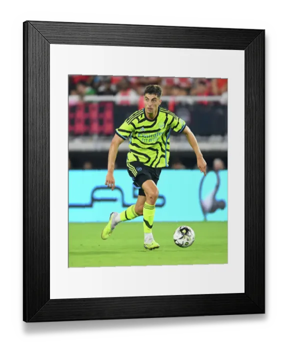Framed Print : Kai Havertz Steals the Spotlight: Arsenal's Star Performance at 2023 MLS All-Star Game