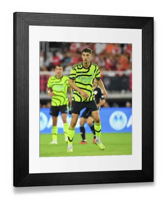 Framed Print : Kai Havertz Steals the Spotlight: Arsenal Star Shines Bright at 2023 MLS All-Star Game
