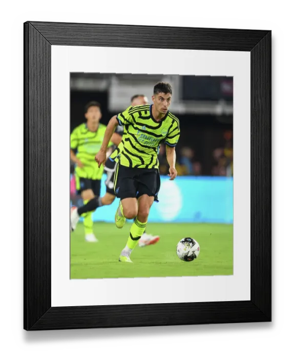 Framed Print : Kai Havertz Steals the Show: Arsenal Star's Brilliant Performance at 2023 MLS All-Star Game
