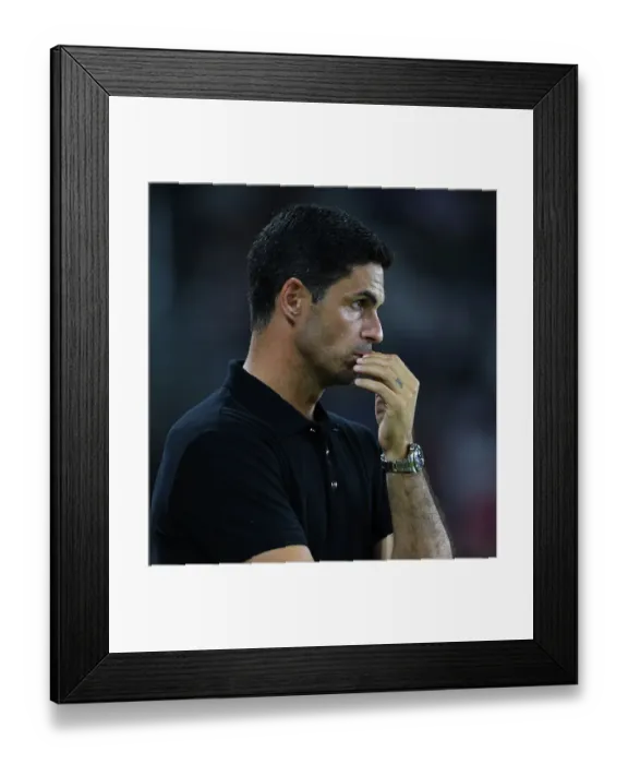 Framed Print : Arsenal FC vs MLS All-Stars: Mikel Arteta at the 2023 MLS All-Star Game, Washington D.C Framed Print : Arsenal FC vs MLS All-Stars: Mikel Arteta at the 2023 MLS All-Star Game, Washington D.C