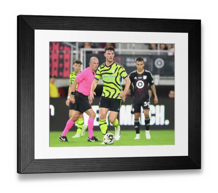 Framed Print : Arsenal Takes on MLS All-Stars in 2023