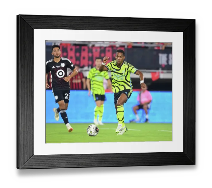 Framed Print : Arsenal FC vs MLS All-Stars: 2023 MLS All-Star Game Framed Print : Arsenal FC vs MLS All-Stars: 2023 MLS All-Star Game