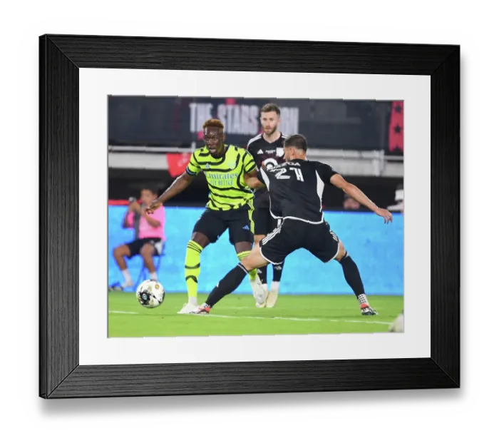 Framed Print : Arsenal FC vs MLS All-Stars: 2023 MLS All-Star Game Framed Print : Arsenal FC vs MLS All-Stars: 2023 MLS All-Star Game