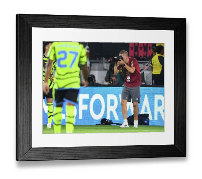 Framed Print : Arsenal FC vs MLS All-Stars: 2023 MLS All-Star Game, Washington D.C Framed Print : Arsenal FC vs MLS All-Stars: 2023 MLS All-Star Game, Washington D.C