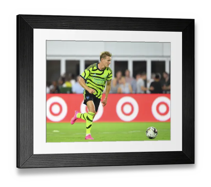 Framed Print : Arsenal FC vs MLS All-Stars: 2023 MLS All-Star Game Framed Print : Arsenal FC vs MLS All-Stars: 2023 MLS All-Star Game