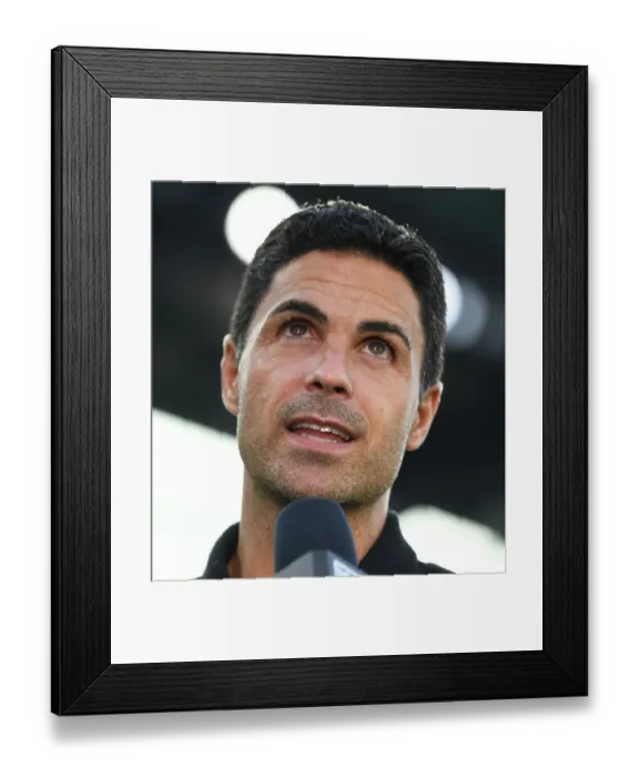Framed Print : Mikel Arteta at the 2023 MLS All-Star Game: Arsenal FC vs MLS All-Stars Framed Print : Mikel Arteta at the 2023 MLS All-Star Game: Arsenal FC vs MLS All-Stars