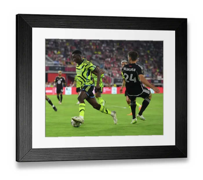 Framed Print : Arsenal Takes on MLS All-Stars in 2023