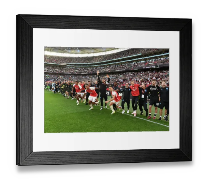 Framed Print : Arsenal Secures Community Shield Victory over Manchester City (2023-24) Framed Print : Arsenal Secures Community Shield Victory over Manchester City (2023-24)