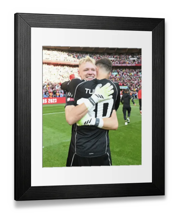 Framed Print : Arsenal and Manchester City Face Off in the 2023-24 Community Shield Framed Print : Arsenal and Manchester City Face Off in the 2023-24 Community Shield