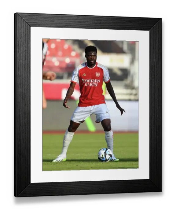 Framed Print : Thomas Partey Shines: Arsenal's Pre-Season Triumph over FC Nurnberg, July 2023 Framed Print : Thomas Partey Shines: Arsenal's Pre-Season Triumph over FC Nurnberg, July 2023