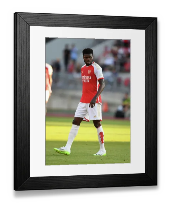 Framed Print : Thomas Partey Shines: Arsenal's Pre-Season Triumph over FC Nurnberg, 2023
