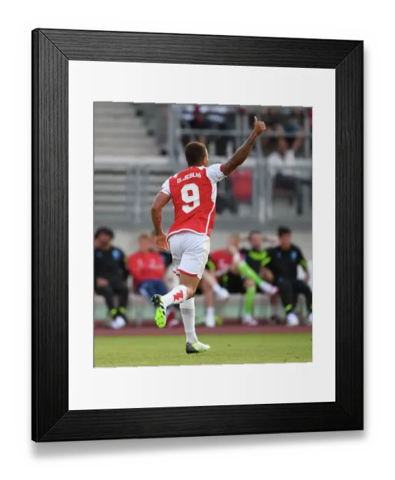 Framed Print : Arsenal's Gabriel Jesus Shines: Pre-Season Victory over FC Nurnberg (2023) Framed Print : Arsenal's Gabriel Jesus Shines: Pre-Season Victory over FC Nurnberg (2023)