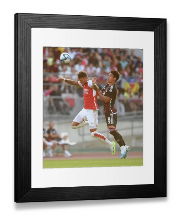 Framed Print : Arsenal's Ben White in Action: Nuremberg vs. Arsenal, 2023 Pre-Season Friendly Framed Print : Arsenal's Ben White in Action: Nuremberg vs. Arsenal, 2023 Pre-Season Friendly