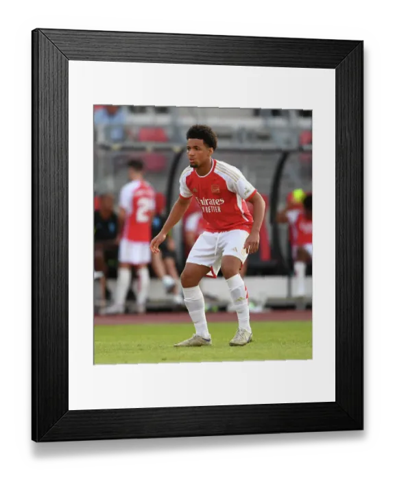 Framed Print : Arsenal's Ethan Nwaneri Stars in Pre-Season Win Against FC Nurnberg