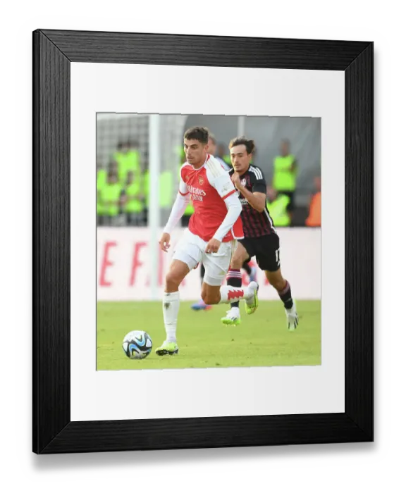 Framed Print : Havertz Shines: Arsenal Secure Pre-Season Victory Over Nurnberg