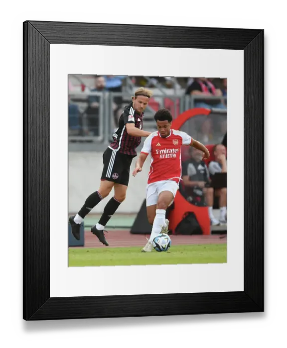Framed Print : Arsenal's Ethan Nwaneri Shines in Pre-Season Win Against FC Nurnberg