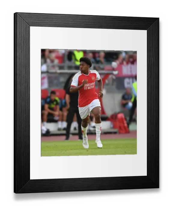 Framed Print : Arsenal FC Training in Nuremberg: Myles Lewis-Skelly Shines Framed Print : Arsenal FC Training in Nuremberg: Myles Lewis-Skelly Shines