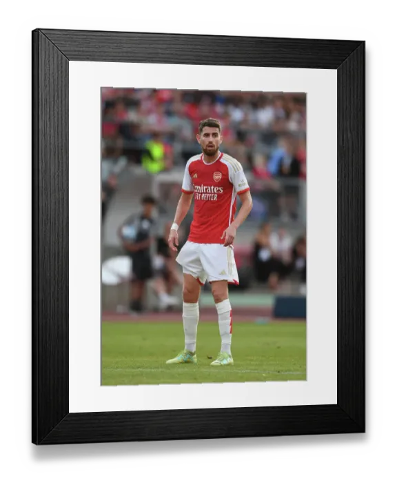 Framed Print : Jorginho Stars: Arsenal's Pre-Season Win Against Nuremberg, July 2023