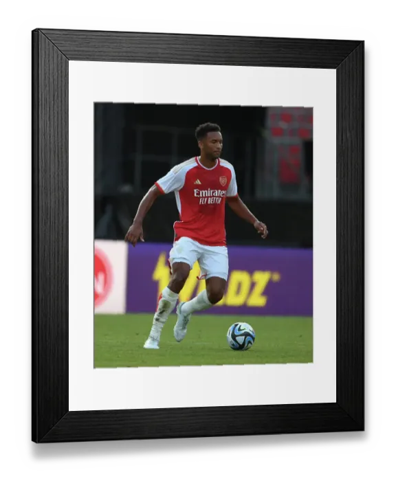 Framed Print : Arsenal's Auston Trusty in Action: Nuremberg vs. Arsenal, 2023 Framed Print : Arsenal's Auston Trusty in Action: Nuremberg vs. Arsenal, 2023