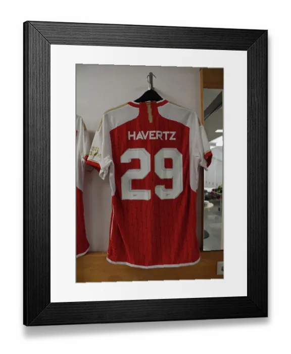 Framed Print : The Missing Piece: Kai Havertz's Absence in Arsenal's Pre-Season Clash with FC Nurnberg Framed Print : The Missing Piece: Kai Havertz's Absence in Arsenal's Pre-Season Clash with FC Nurnberg