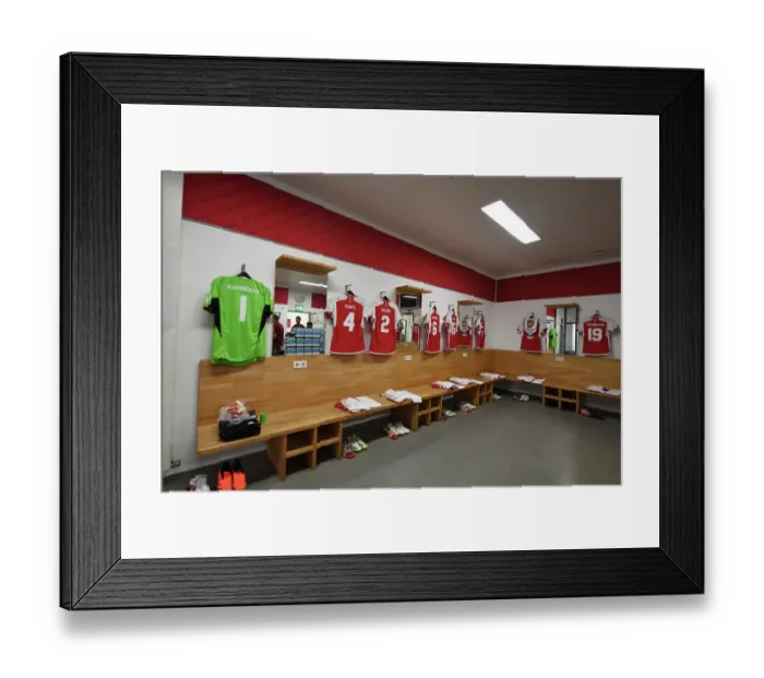 Framed Print : Arsenal FC: Pre-Season Training at Nuremberg's Max-Morlock Stadion
