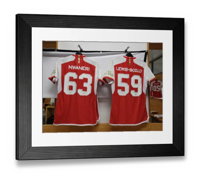 Framed Print : Arsenal FC: Pre-Season Preparation - Gear Up in Nuremberg Changing Room Framed Print : Arsenal FC: Pre-Season Preparation - Gear Up in Nuremberg Changing Room
