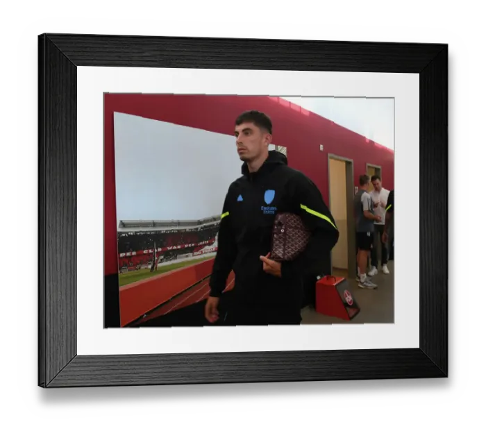 Framed Print : Arsenal's Kai Havertz Prepares for Nuremberg Friendly