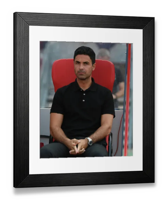 Framed Print : Arsenal Manager Mikel Arteta Before Pre-Season Friendly Against FC Nurnberg, Germany 2023 Framed Print : Arsenal Manager Mikel Arteta Before Pre-Season Friendly Against FC Nurnberg, Germany 2023