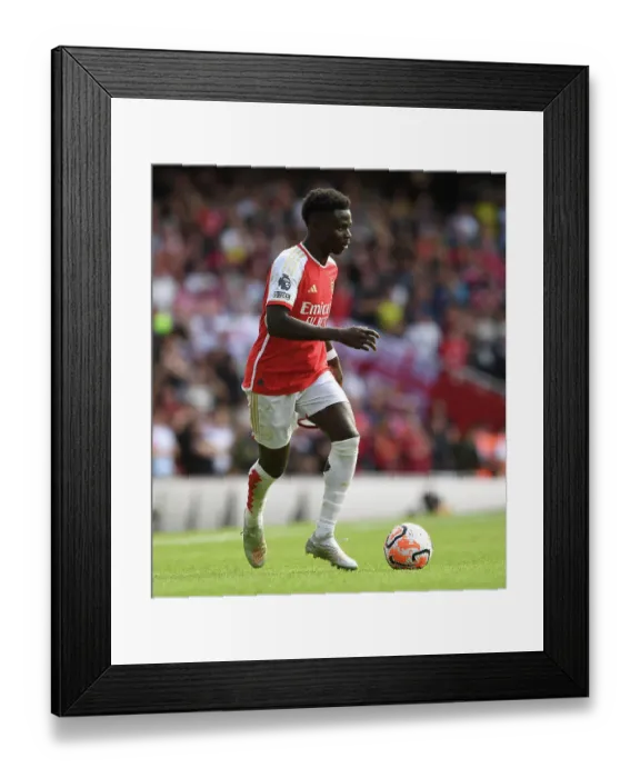 Framed Print : Arsenal's Bukayo Saka Shines: Arsenal vs. Nottingham Forest (2023-24 Premier League) Framed Print : Arsenal's Bukayo Saka Shines: Arsenal vs. Nottingham Forest (2023-24 Premier League)