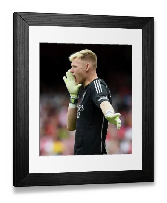 Framed Print : Arsenal's Aaron Ramsdale Debuts in Premier League: Arsenal vs. Nottingham Forest (2023-24) Framed Print : Arsenal's Aaron Ramsdale Debuts in Premier League: Arsenal vs. Nottingham Forest (2023-24)