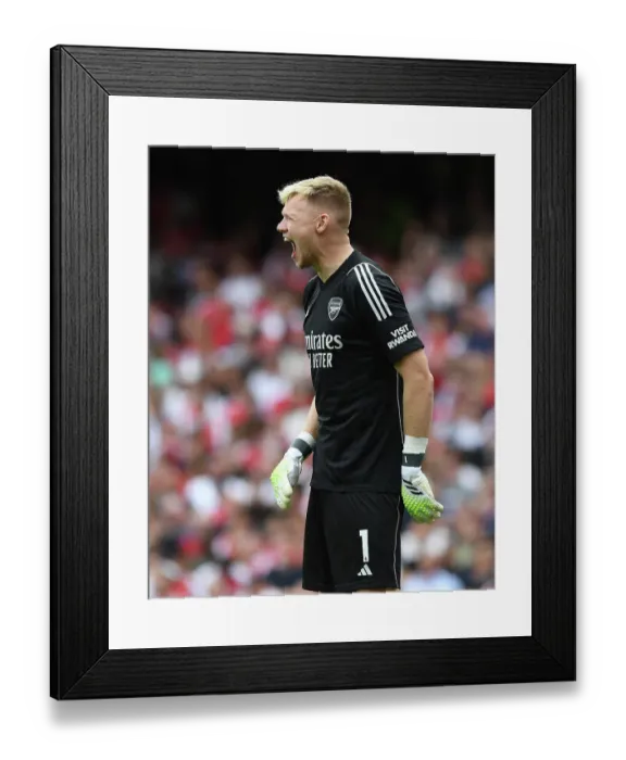 Framed Print : Arsenal vs. Nottingham Forest: Aaron Ramsdale in Action at the Emirates Stadium (2023-24) Framed Print : Arsenal vs. Nottingham Forest: Aaron Ramsdale in Action at the Emirates Stadium (2023-24)