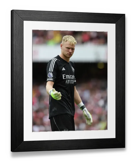 Framed Print : Arsenal's Aaron Ramsdale Makes Premier League Debut: Arsenal vs. Nottingham Forest (2023-24) Framed Print : Arsenal's Aaron Ramsdale Makes Premier League Debut: Arsenal vs. Nottingham Forest (2023-24)