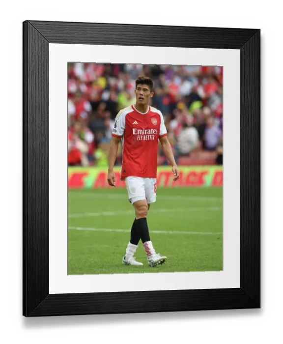 Framed Print : Arsenal's Tomiyasu Reacts After Arsenal FC vs. Nottingham Forest, Premier League 2023-24 Framed Print : Arsenal's Tomiyasu Reacts After Arsenal FC vs. Nottingham Forest, Premier League 2023-24