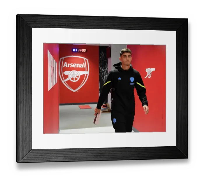Framed Print : Arsenal's Kai Havertz Arrives at Emirates Stadium Ahead of Arsenal v Nottingham Forest (2023-24) Framed Print : Arsenal's Kai Havertz Arrives at Emirates Stadium Ahead of Arsenal v Nottingham Forest (2023-24)