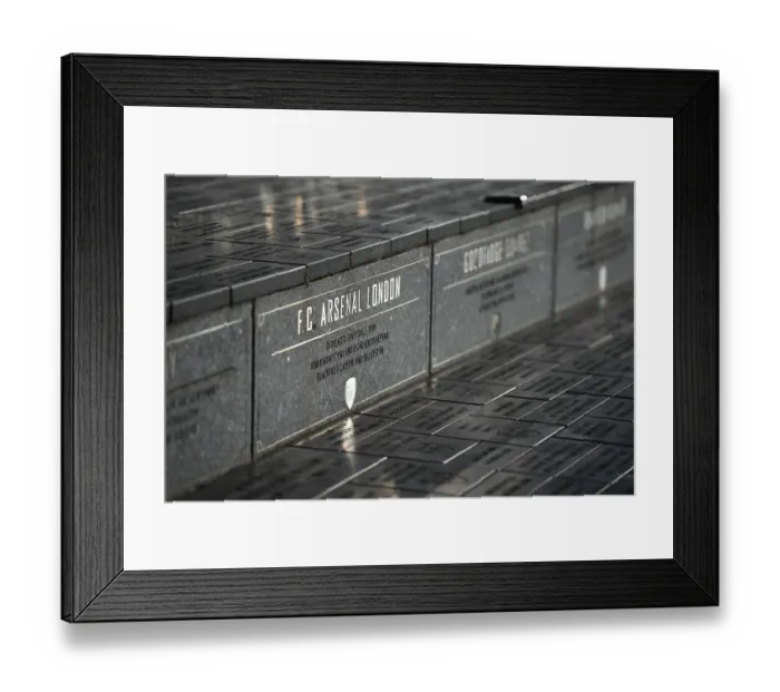 Framed Print : Arsenal FC vs. Nottingham Forest: Premier League Showdown at Emirates Stadium, 2023-24
