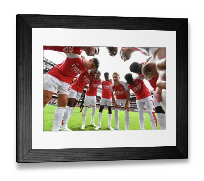Framed Print : Arsenal's Martin Odegaard Rallies Team Before Arsenal FC vs. Nottingham Forest (2023-24) Framed Print : Arsenal's Martin Odegaard Rallies Team Before Arsenal FC vs. Nottingham Forest (2023-24)