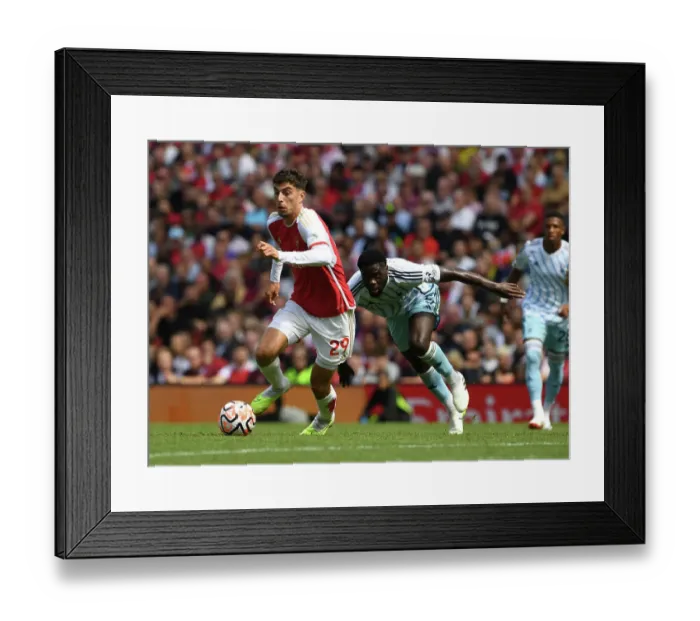 Framed Print : Arsenal vs. Nottingham Forest: Kai Havertz in Action - Premier League 2023-24 Framed Print : Arsenal vs. Nottingham Forest: Kai Havertz in Action - Premier League 2023-24