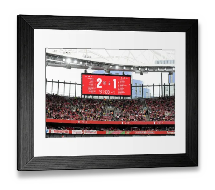 Framed Print : Arsenal vs Nottingham Forest: Dramatic 7-Minute Stoppage Time Thriller in the Premier League (2023-24) Framed Print : Arsenal vs Nottingham Forest: Dramatic 7-Minute Stoppage Time Thriller in the Premier League (2023-24)
