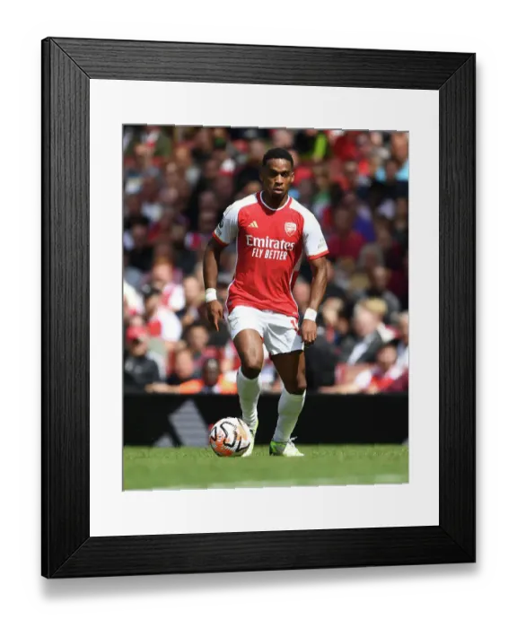Framed Print : Arsenal vs. Nottingham Forest: Jurrien Timber in Action at the Emirates Stadium (2023-24 Premier League) Framed Print : Arsenal vs. Nottingham Forest: Jurrien Timber in Action at the Emirates Stadium (2023-24 Premier League)