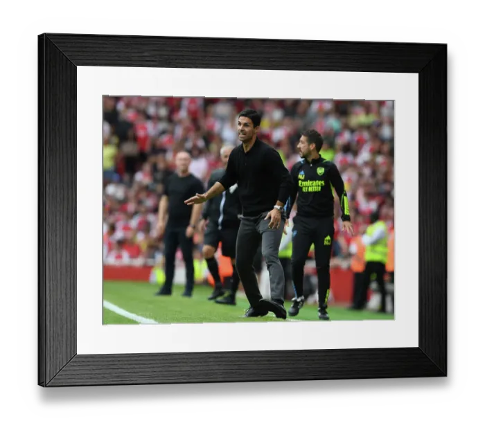 Framed Print : Arsenal vs. Nottingham Forest: Mikel Arteta Faces Off in 2023-24 Premier League Clash Framed Print : Arsenal vs. Nottingham Forest: Mikel Arteta Faces Off in 2023-24 Premier League Clash