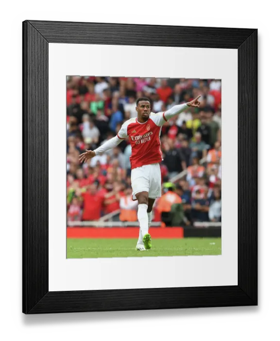 Framed Print : Arsenal's Gabriel Faces Nottingham Forest in 2023-24 Premier League Clash Framed Print : Arsenal's Gabriel Faces Nottingham Forest in 2023-24 Premier League Clash