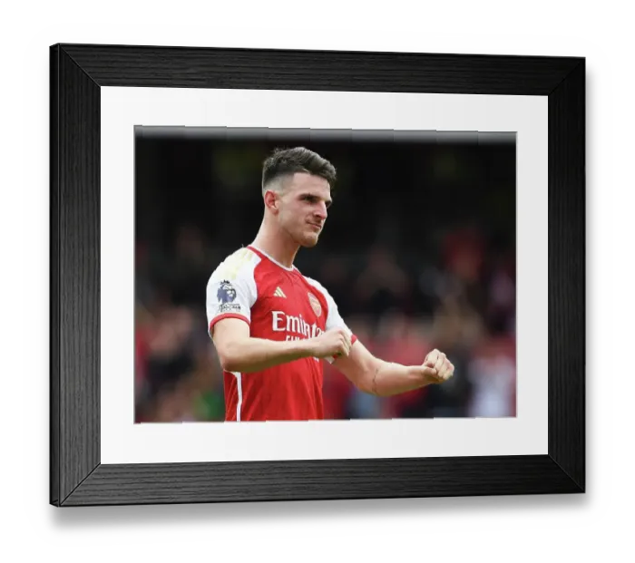 Framed Print : Arsenal Celebrates Premier League Victory over Nottingham Forest: Declan Rice's Goal Seals the Deal (2023-24) Framed Print : Arsenal Celebrates Premier League Victory over Nottingham Forest: Declan Rice's Goal Seals the Deal (2023-24)