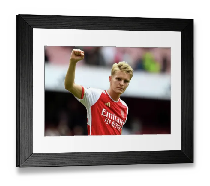 Framed Print : Martin Odegaard's Emotional Victory: Arsenal Triumph Over Nottingham Forest in the 2023-24 Premier League Framed Print : Martin Odegaard's Emotional Victory: Arsenal Triumph Over Nottingham Forest in the 2023-24 Premier League