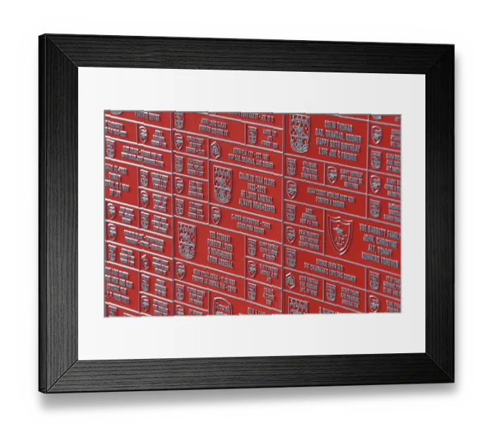 Framed Print : Arsenal's Celebration Corner: A Nostalgic Look Back at Arsenal FC vs. Nottingham Forest, Premier League 2023-24