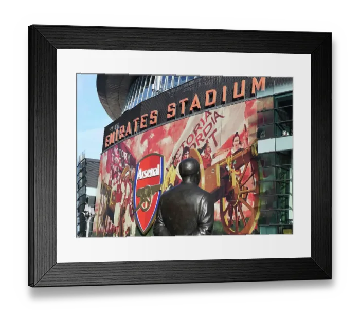 Framed Print : Arsenal vs. Nottingham Forest: Premier League Showdown at Emirates Stadium (2023-24)